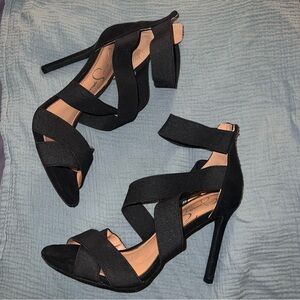 Jessica Simpson strappy heels